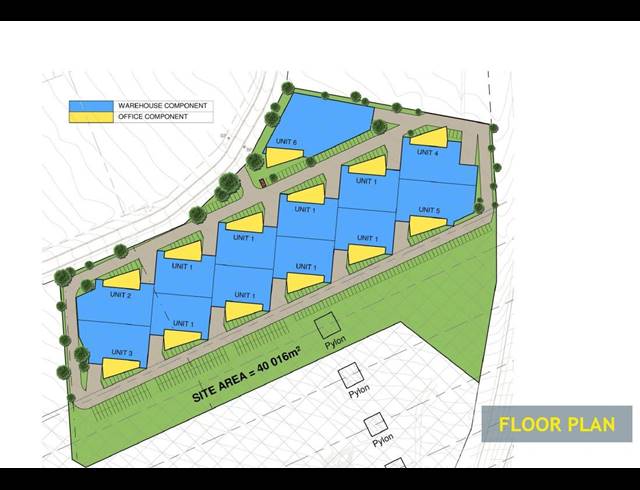1,000M² WAREHOUSE FOR SALE IN KOSMOSDAL